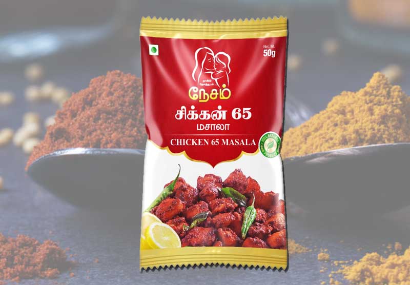 Nesam Chicken 65 Masala
